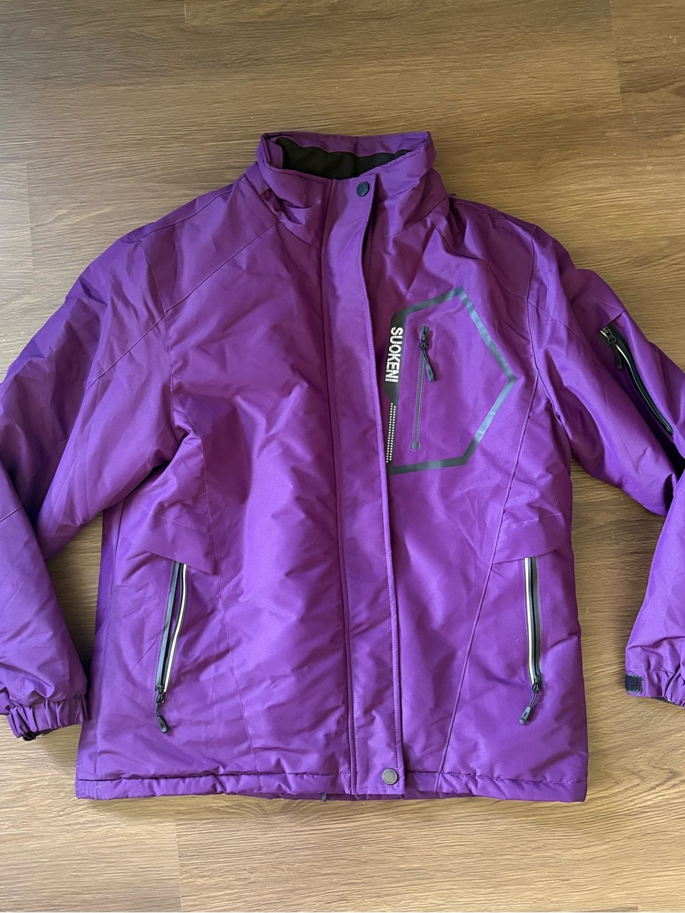 Purple Winter Ski Jacket
